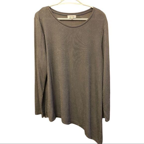 𝅺calvin Klein Angle Dress Sweater EUC - Picture 1 of 11